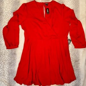 NWT Express Flare Mini Dress